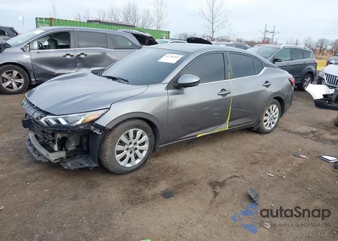 2020 Nissan Sentra Sv Xtronic Cvt from USA, damaged, VIN 3N1AB8CV4LY261925